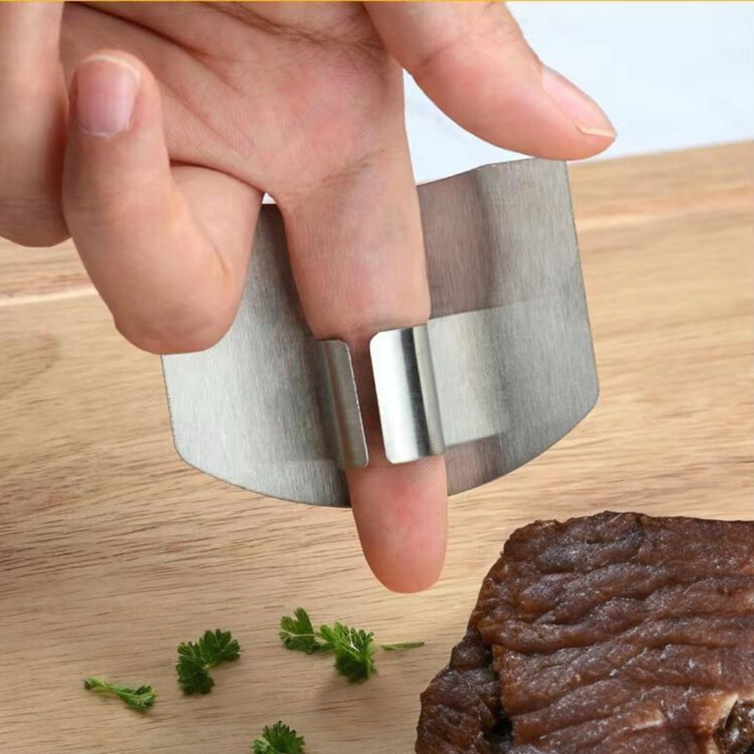 Stainless steel finger guard - TitaniumCook