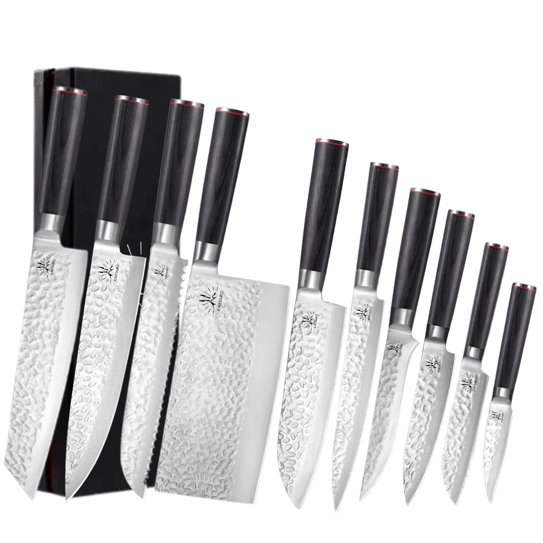 alt
Set of 10 Japanese Knives - Kaito - TitaniumCook