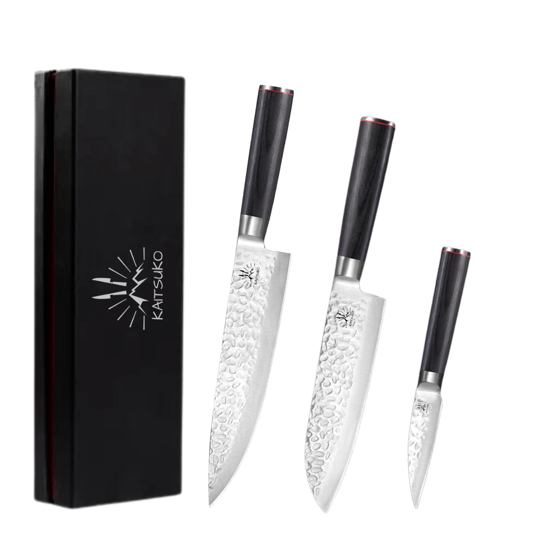 alt
Set mit 3 japanischen Messern - Kaito - TitaniumCook