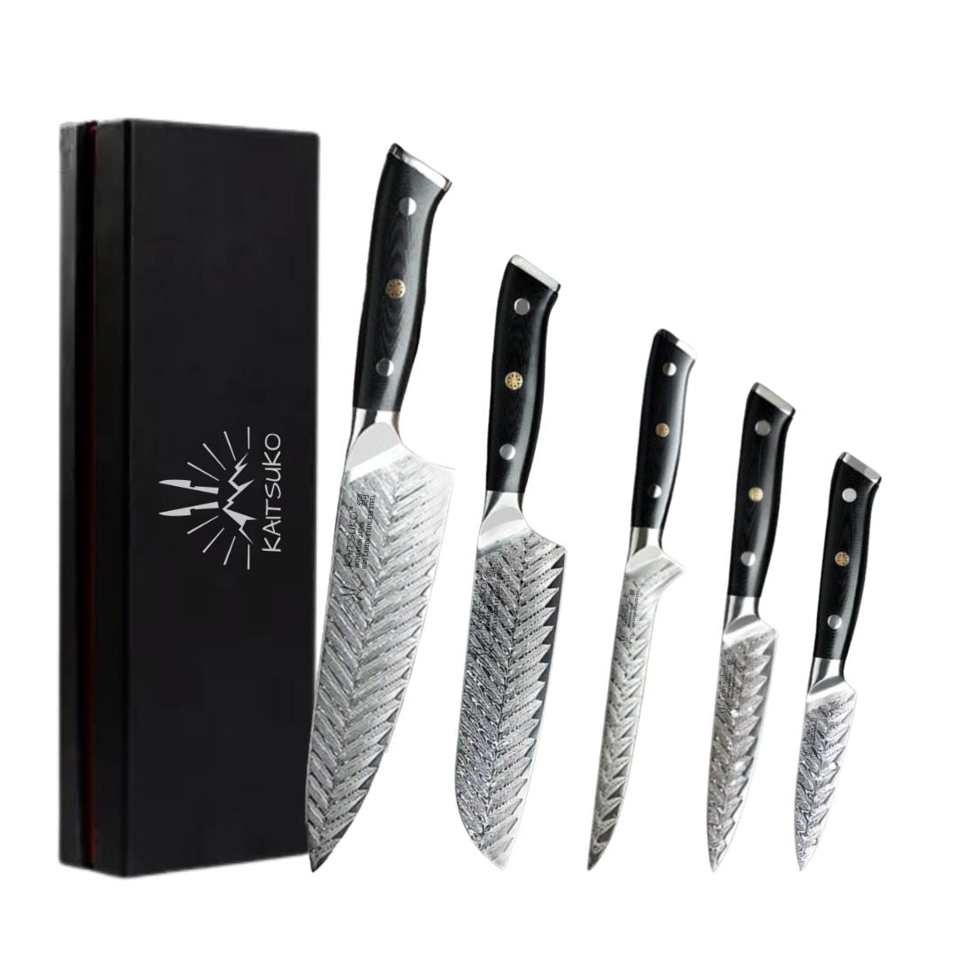 alt
Set mit 5 japanischen Messern - Chef Yakumoto - TitaniumCook