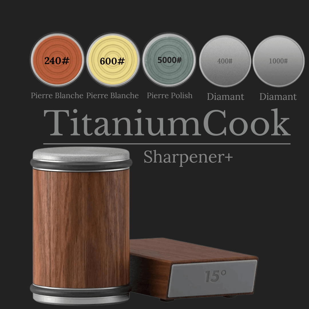 TitaniumSharpener - Precision Sharpener for Perfect Sharpening - TitaniumCook
