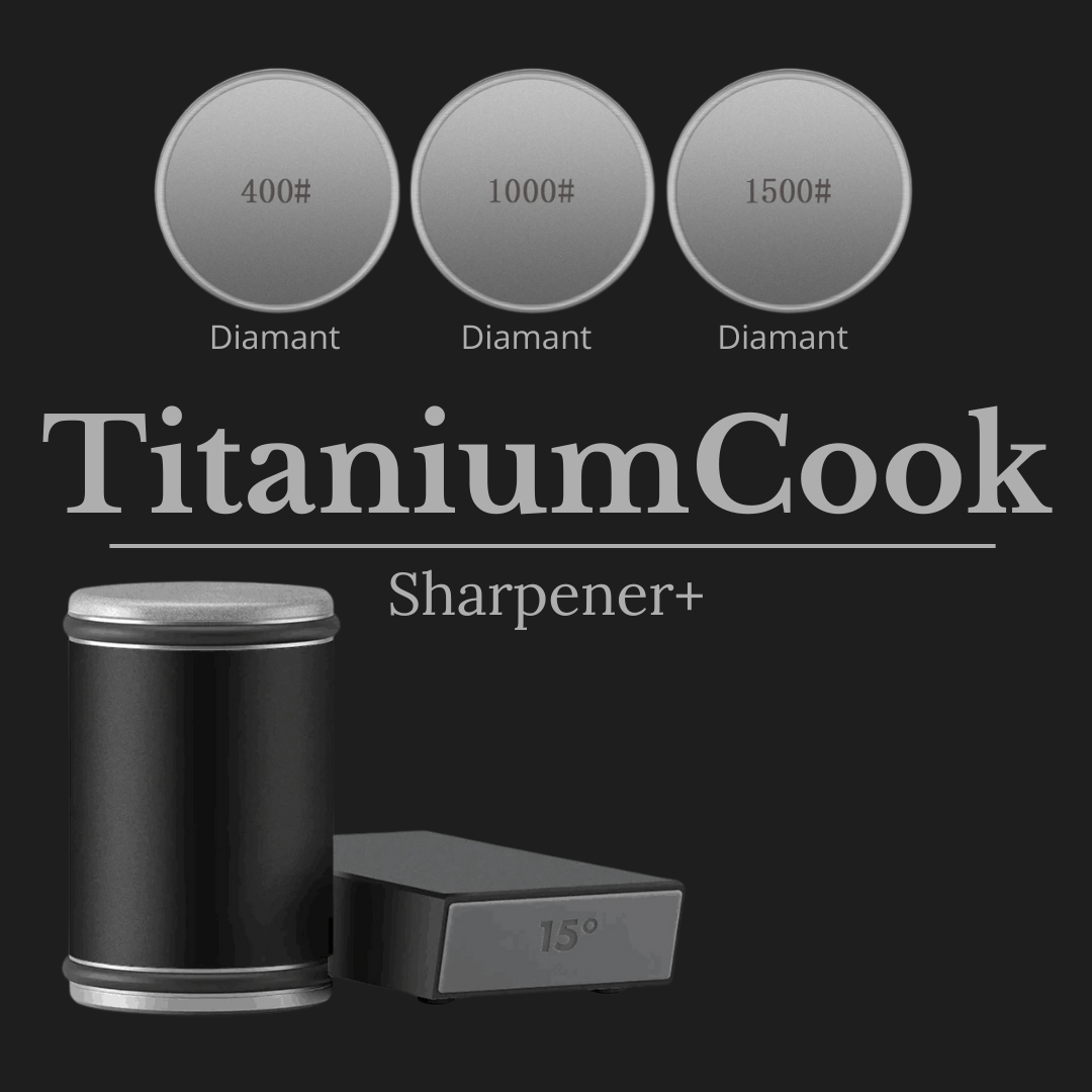 TitaniumSharpener - Precision Sharpener for Perfect Sharpening - TitaniumCook