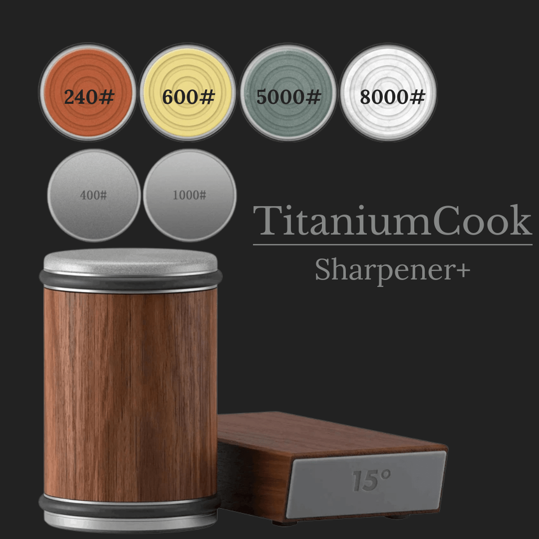 TitaniumSharpener - Precision Sharpener for Perfect Sharpening - TitaniumCook