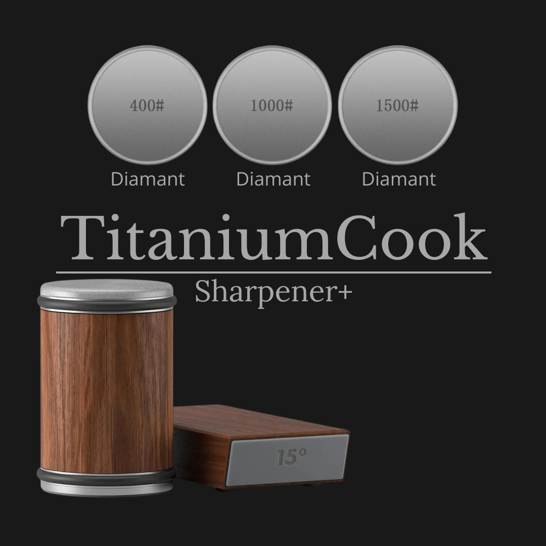 TitaniumSharpener - Precision Sharpener for Perfect Sharpening - TitaniumCook