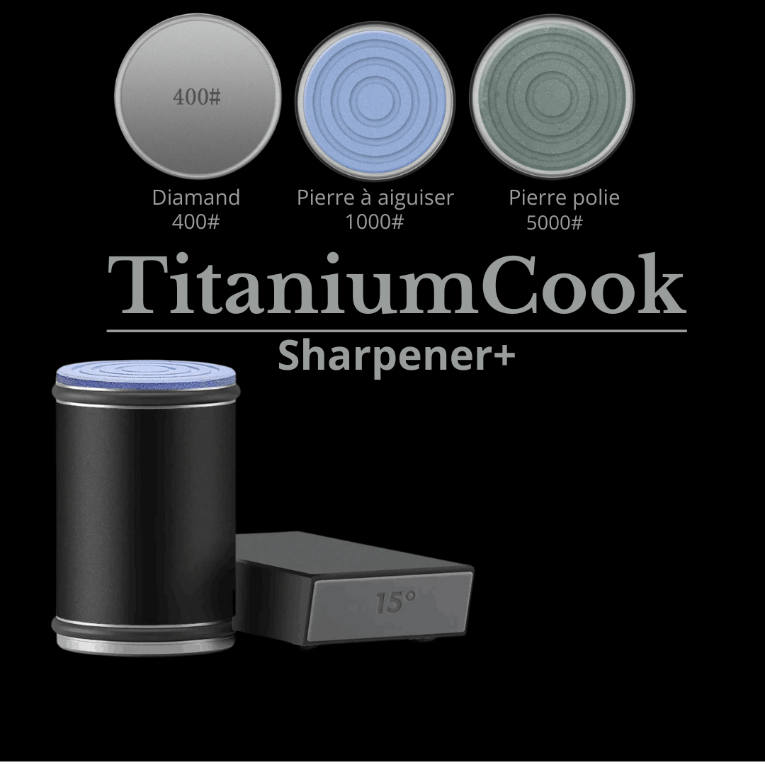 TitaniumSharpener - Precision Sharpener for Perfect Sharpening - TitaniumCook