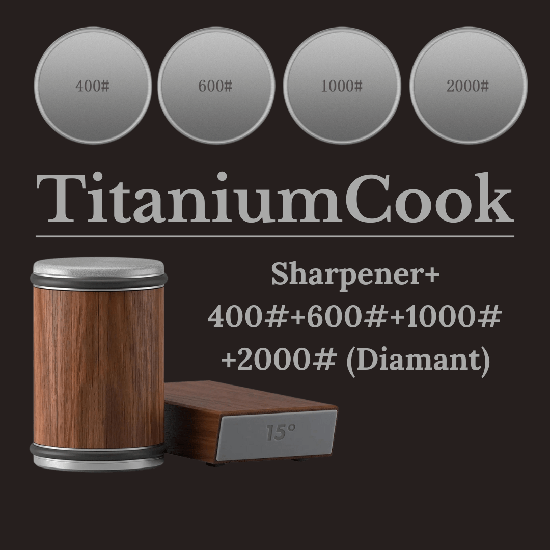 TitaniumSharpener - Precision Sharpener for Perfect Sharpening - TitaniumCook