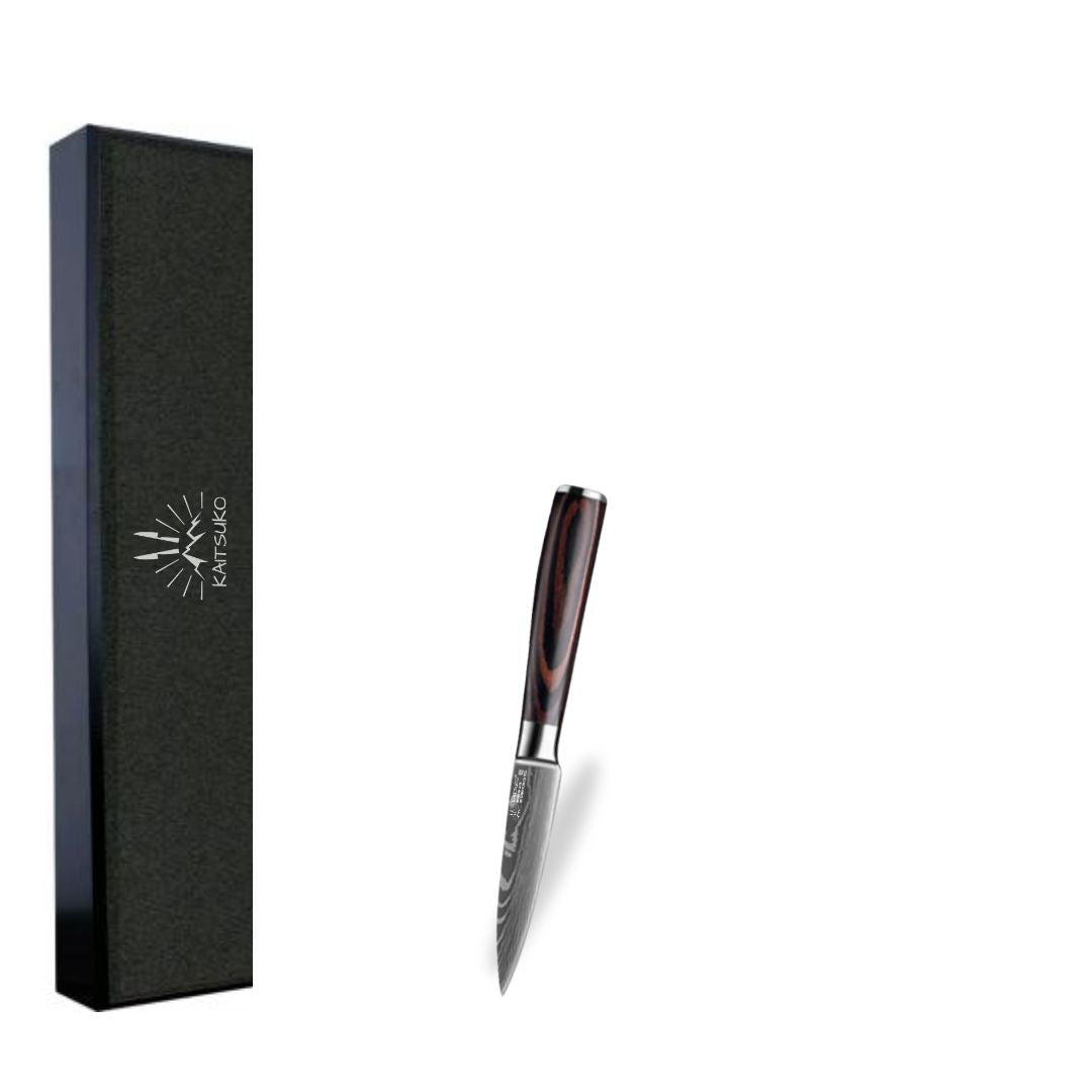 Set de 7 couteaux Japonais - Chef Tanaka - Forest Wood - TitaniumCook