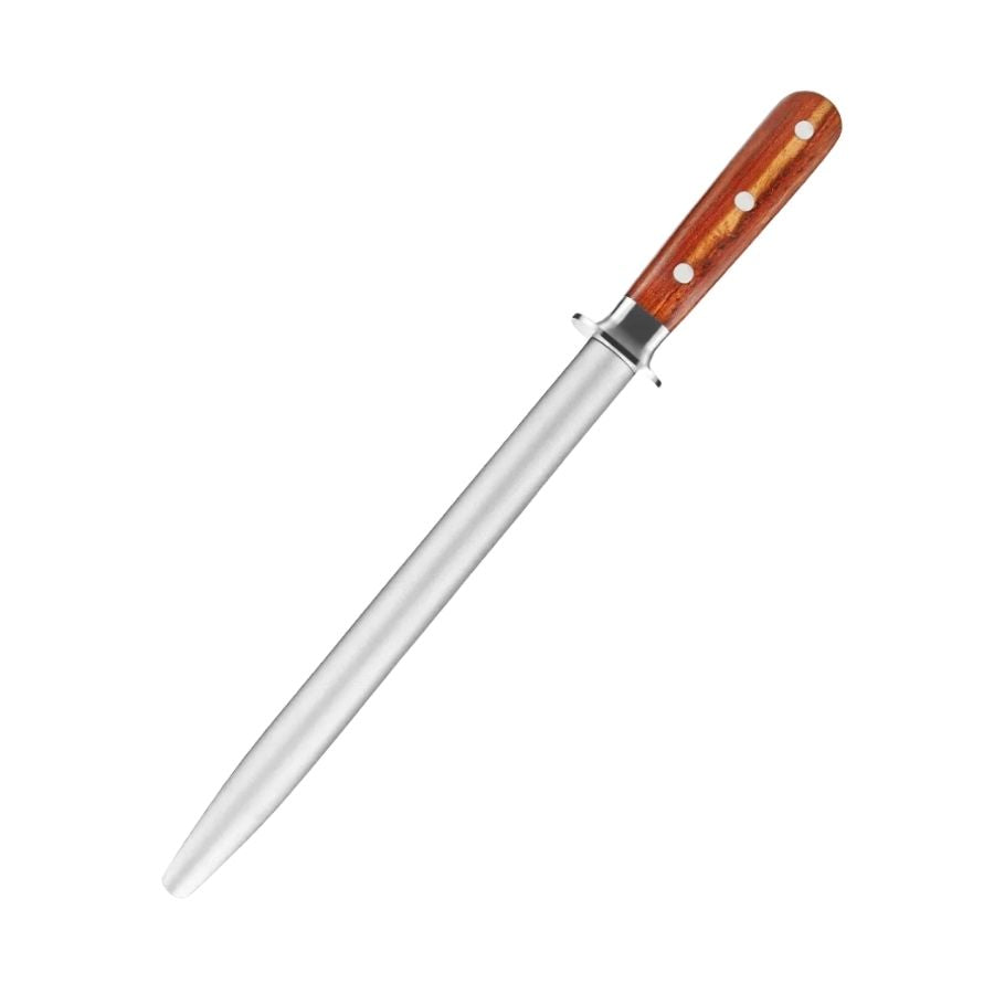 Fusil à aiguiser - Manche en bois - 30cm - TitaniumCook