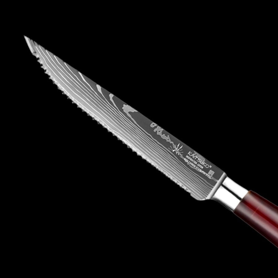 Steakmesser - 6er-Set - Chef Tanaka - Feuerland - TitaniumCook