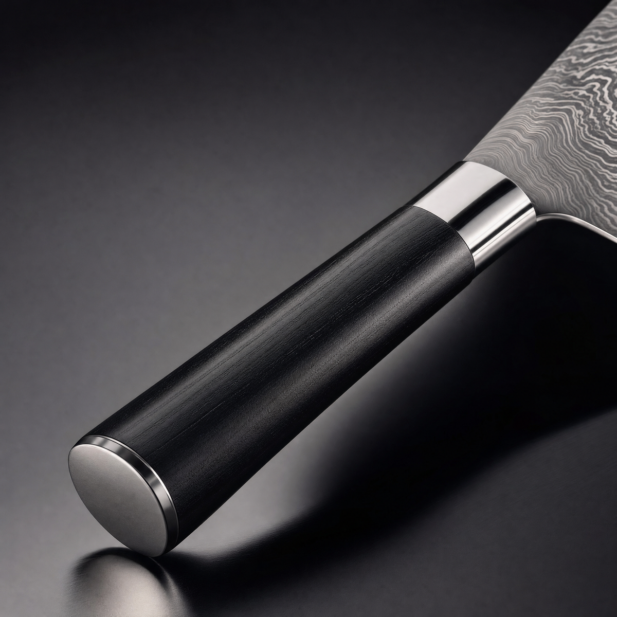 Couteau Kiritsuke Kyoto TitaniumCook — Griffdetail