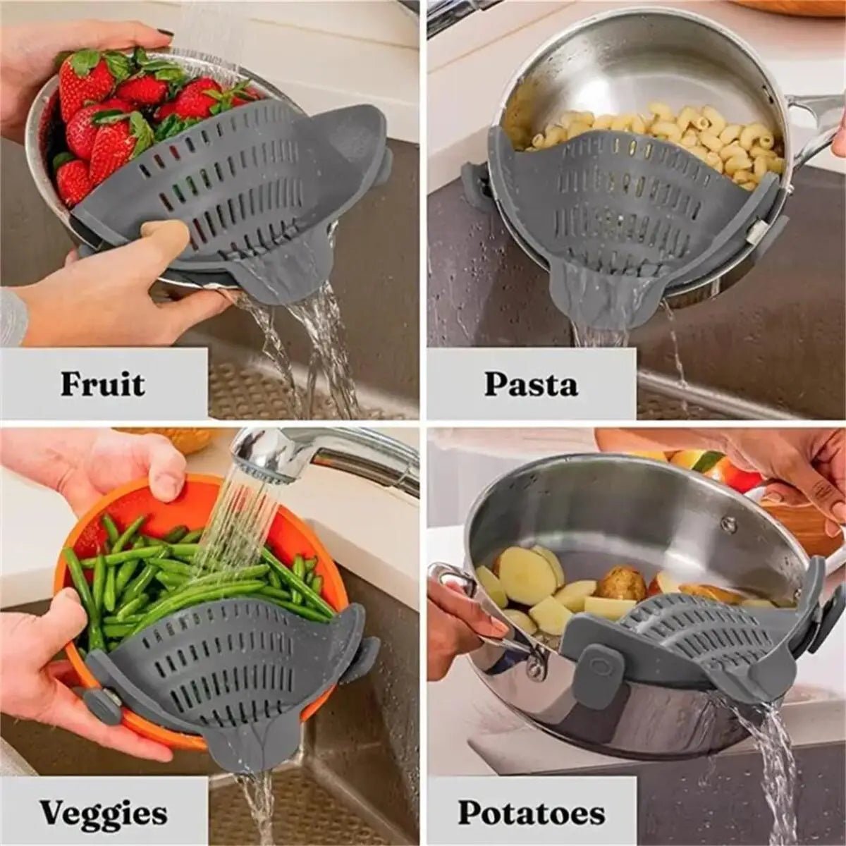 Adjustable TitaniumCook Strainer - TitaniumCook