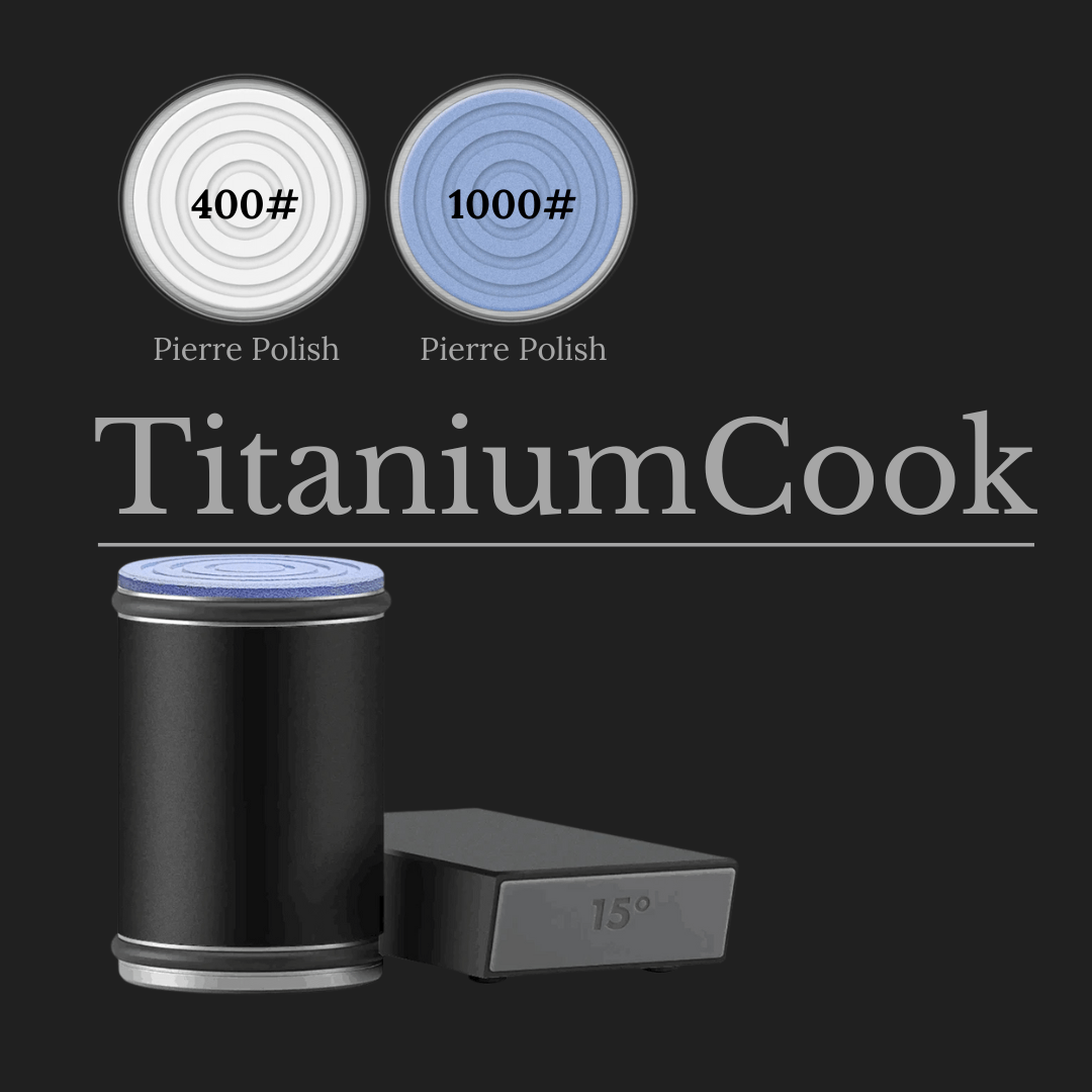 TitaniumSharpener - Precision Sharpener for Perfect Sharpening - TitaniumCook