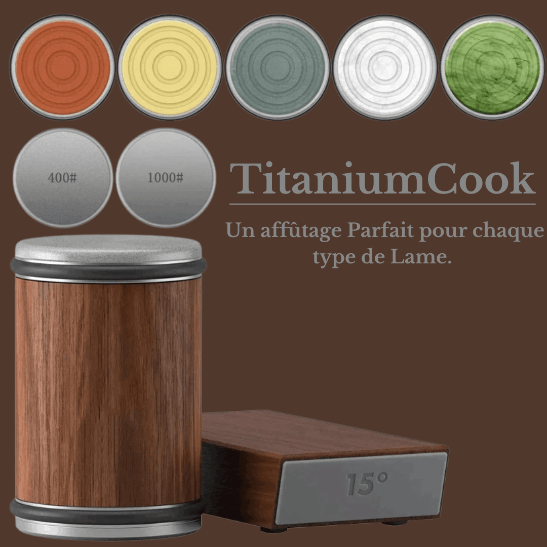 TitaniumSharpener - Precision Sharpener for Perfect Sharpening - TitaniumCook