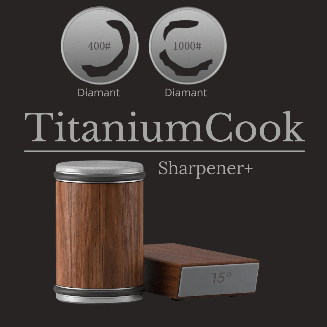 TitaniumSharpener - Precision Sharpener for Perfect Sharpening - TitaniumCook
