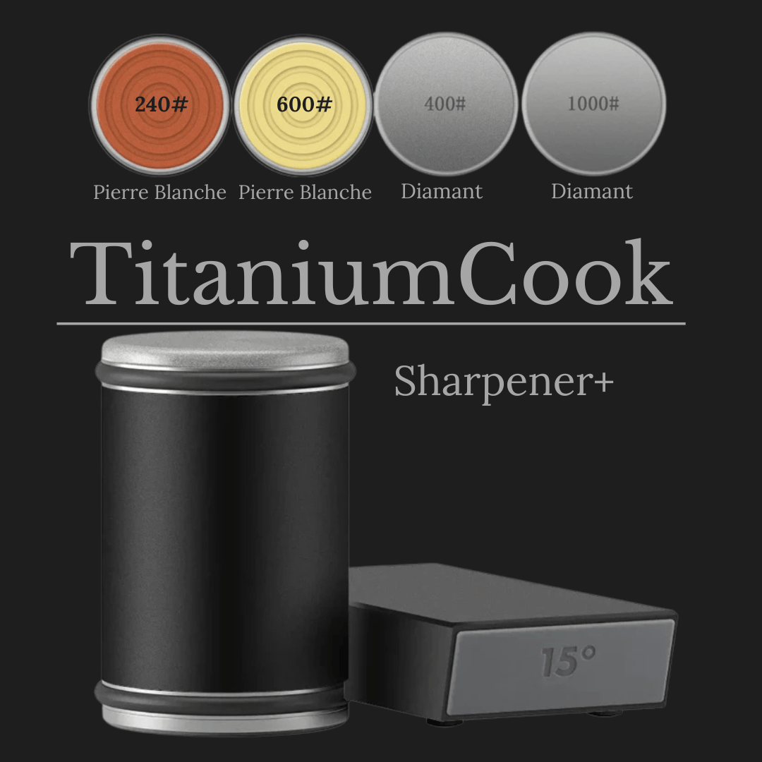 TitaniumSharpener - Precision Sharpener for Perfect Sharpening - TitaniumCook