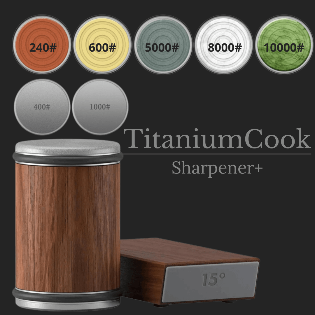 TitaniumSharpener - Precision Sharpener for Perfect Sharpening - TitaniumCook