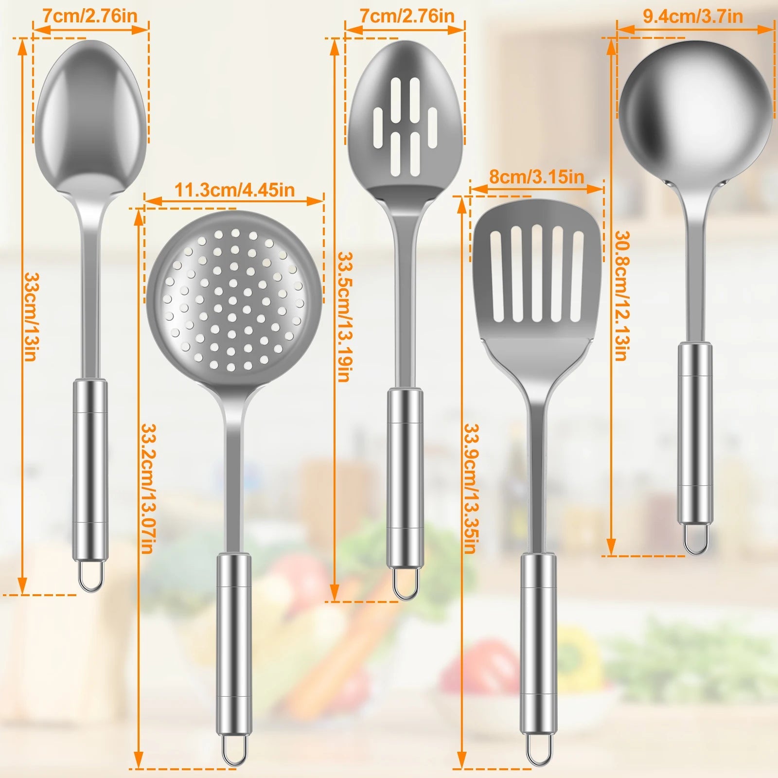 ✨ 5-Piece Utensil Kit TitaniumCook ✨ - TitaniumCook